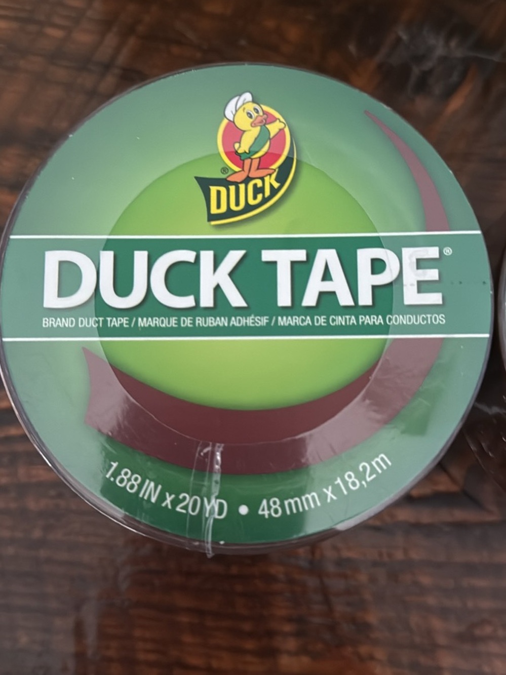 Brown Duck Tape - four rolls